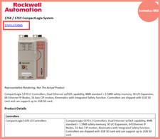 1769-L37ERMS Module, PLC, LCD, Board, Controller