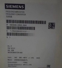 6SE64402UD420GA1 Module, PLC, LCD, Board, Controller