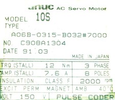 A06B-0315-B032-7000 Module, PLC, LCD, Board, Controller