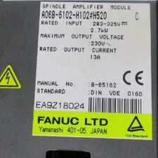 A06B-6102-H102 Module, PLC, LCD, Board, Controller