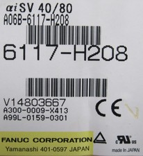 A06B-6117-H208 Module, PLC, LCD, Board, Controller