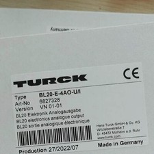 BL20-E-4AO-UI Module, PLC, LCD, Board, Controller
